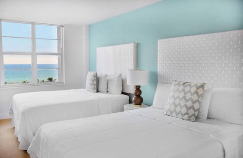 Mid Beach Hotel | 2 BDR Suite w/ Balcony, Full kitchen, Pool & Beach Access
