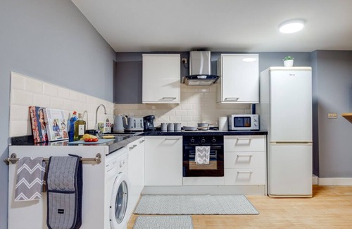 West Bromwich Apartamento | Apartamento-Baño privado con ducha-Vista a la Ciudad