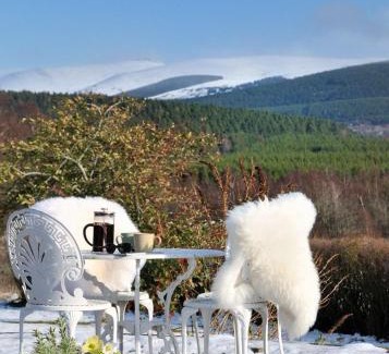Stirling Casa | 2 bed lodge with private hot tub in Aviemore
