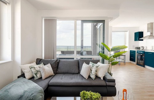 Barking Apartamento | Skyview Elegance Luxury Top-Floor Next To Barking Station