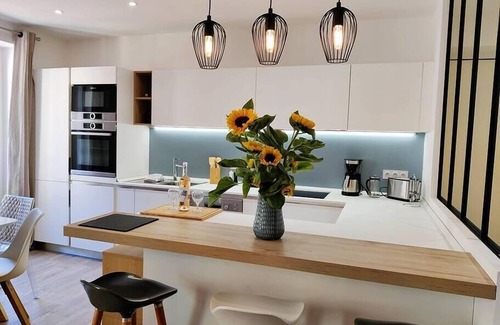 Gambetta Apartamento | 2 bedroom, 4-6 pers., 5min to the beach, wifi, AC