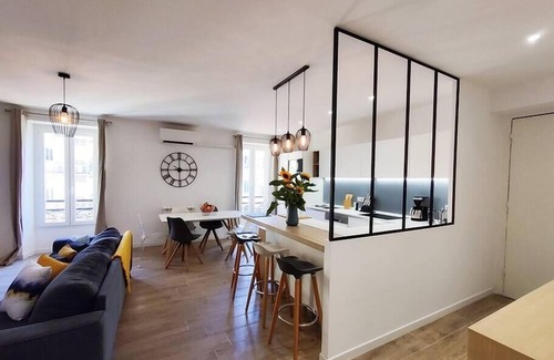 Gambetta Apartamento | 2 bedroom, 4-6 pers., 5min to the beach, wifi, AC