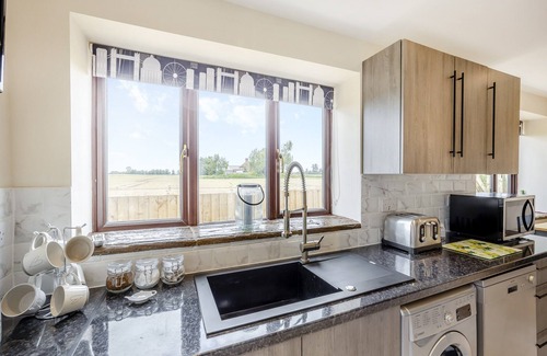 Spalding Cabaña | Alojamiento de 2 habitaciones en Holbeach Bank, near Spalding