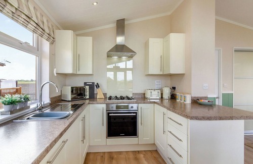 Aubourn Chalet De Esquí | Alojamiento de 2 habitaciones en Swinethorpe, Nr Lincoln