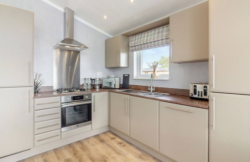 Aubourn Chalet De Esquí | Alojamiento de 2 habitaciones en Swinethorpe, Nr Lincoln