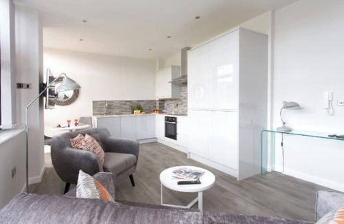 Central Milton Keynes Apartamento | 2 bedroom Apartment - Sleeps up to 4 with double beds