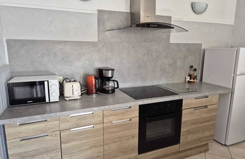 Port-Vendres Apartamento | 2 bedroom apartment panoramic sea view Port-Vendres, 2 kms Collioure