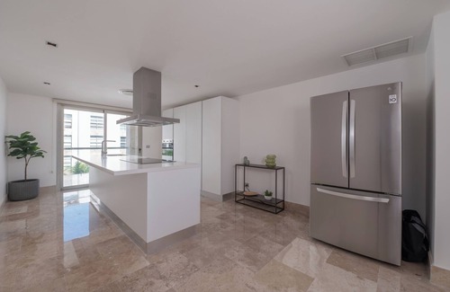 Playa Mujeres Apartamento | 2-bedroom apartment at La Amada Residences with fitness room, AC, WiFi,