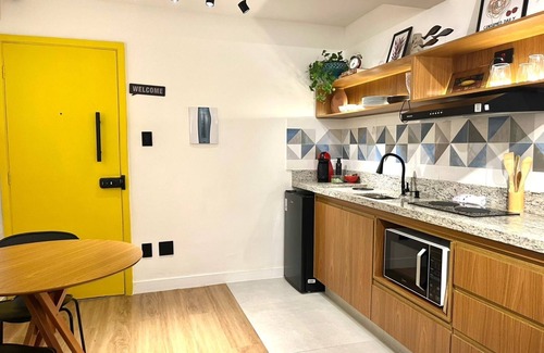 Santa Ifigenia Apartamento | Apart de 2 habitaciones c aire acondicionado en el centro comercial de São Paulo