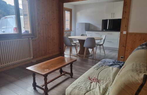 La Giettaz Apartamento | 2-bedroom apartment LA GIETTAZ 4 km from the ski slopes with free shuttle service