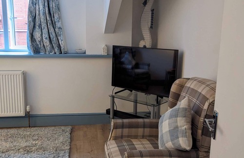 Rhyd-y-clafdy Apartamento | 2 bedroom apartment, over wool and craft shop. Close to the marina in Pwllheli.