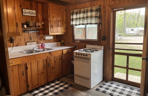 East Jordan Cabina | 2 Bedroom Cabin on Scott's Lake