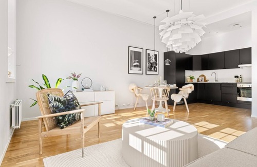 Stavanger Condominio | 2-bedroom condo in Stavanger with fully equipped kitchen and home office setup
