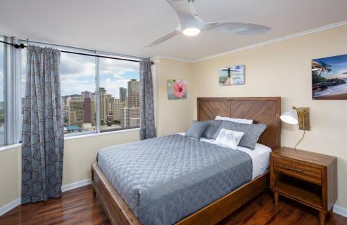 McCully - Moiliili Apartamento | 2 Bedroom Corner Suite & Tropical Views