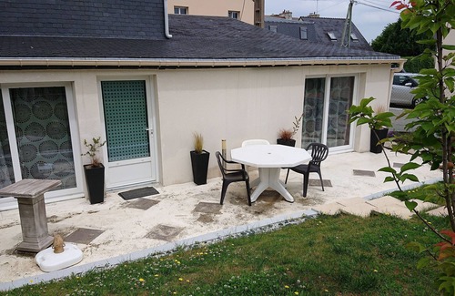 Saint-Quay-Portrieux Casa | Casa de 2 dormitorios, a 500m de la playa y comercios.