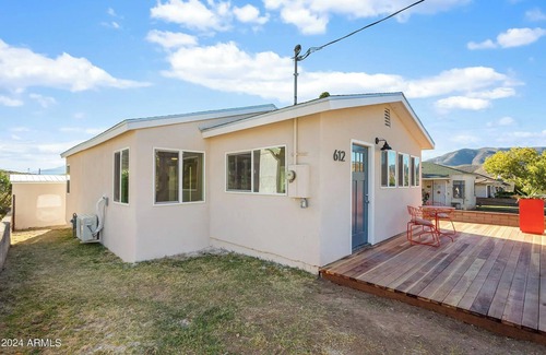 Bisbee Casa | 2-bedroom house in enchanting Bisbee with AC and front and rear decks.