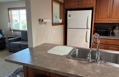 Lakeside Casa | 2 bedroom Lakeside house. Dunes a ride away! Lake within view of front door.