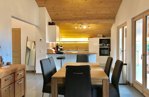 Les Carroz-d'Araches Apartamento | Apto. 3 Chalet Cyclamen, Les Carroz D'Araches, con WiFi, sauna y estacionamiento