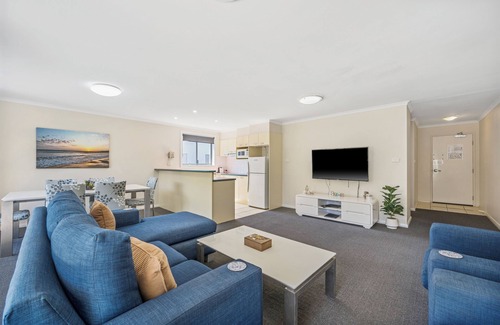 Mid North Coast Waterfront Apartamento | 2 bedroom Resort Style accommodation across from Flynns Beach