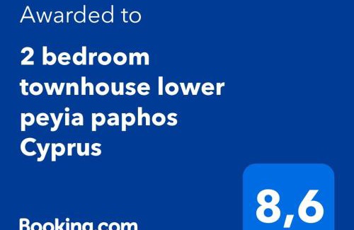 Peyia Town Casa | 2 bedroom townhouse lower peyia paphos Cyprus