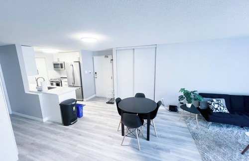 Waterloo Apartamento | 2-bedroom with 1 Parking, WIFI, SmartTV, Netflix, Laundry and Kitchen. Sleeps 6.