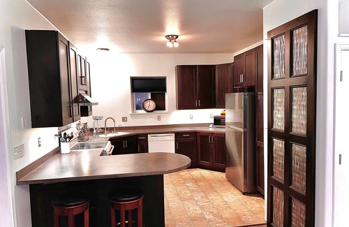Rabbit Creek Casa | 2 Bedrooms, Sleeps 6-8 with private deck, gym and game room. Near the trails.