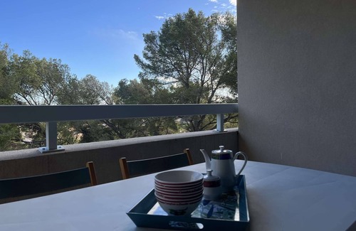 Tamaris Apartamento | 2 bedrooms, swimming pool, washing machine, dishwasher, car park, balcony, private car park