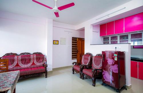 North Nada Apartamento | 2 BHK Furnished Flat - 200 m to Guruvayur Temple - For FAMILIES ONLY