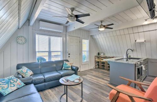 Surfside Beach Casa | 2 Blocks to Surfside Beach A-Frame Home with Deck