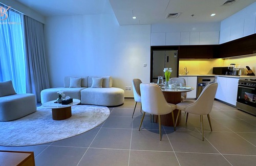 Dubai Festival City Apartamento | 2 BR at Creek Edge I View for Days
