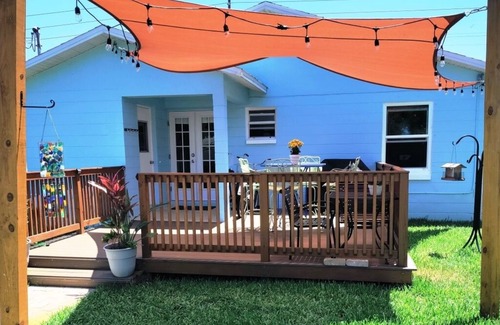 Gulfport Casa | 2 BR Private Vac Home near Beaches, Heated Pool, Pet-friendly Backyard w Deck