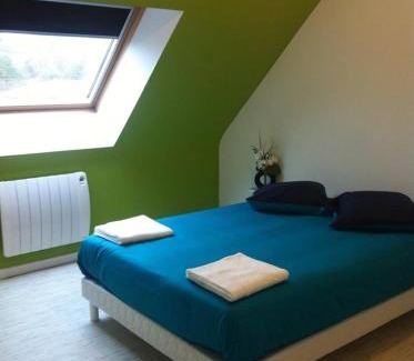 Plaine-Haute Casa | 2 chambres doubles, 1chambre 4 lits simples, Salle de bains avec balnéo thérapie