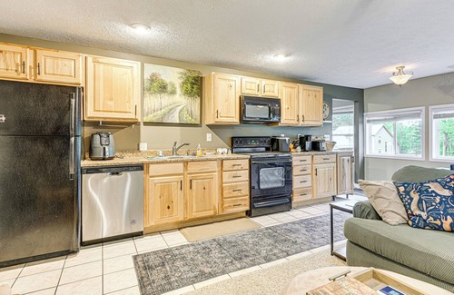 Mecosta Cabaña | 2 Fire Pits & Lake Access: Cozy Mecosta Getaway!