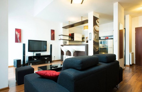 Wola Duchacka Apartamento | Apartamento de 2 plantas con sauna y jacuzzi.