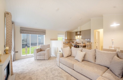 Llanychan Cabaña | Alojamiento de 2 habitaciones en Llanrhaeadr-yng-Nghinmeirch