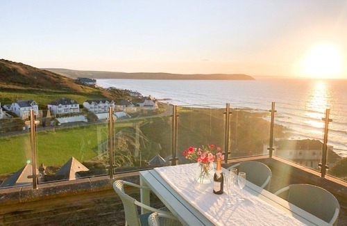 Mortehoe Cabaña | 2 Gull Rock, sleeps 4 sea views