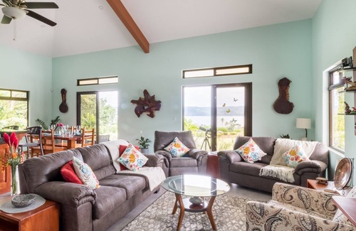Tronadora Casa | 2 Homes with Stunning Lake, Volcano, Mountainside Views and Chef's Kitchens!