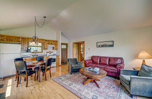 Cedar Cliff Casa | 2 lakefront cabins with lake & mountain views, private dock