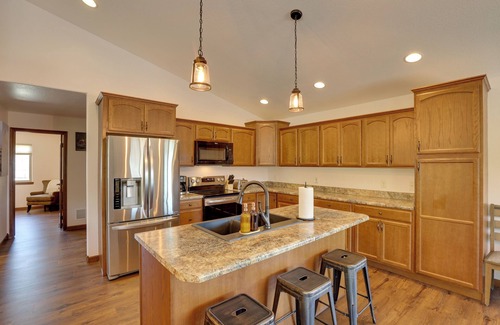Sturgis Casa | 2 Mi to Downtown Sturgis: Quiet Ranch Home w/ View