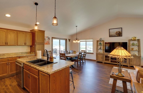 Sturgis Casa | 2 Mi to Downtown Sturgis: Quiet Ranch Home w/ View