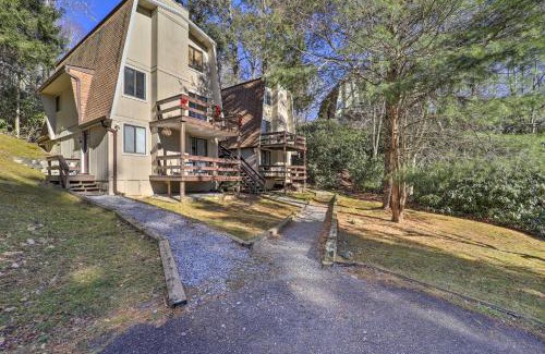 Banner Elk Casa | 2 Mi to Dtwn Banner Elk Mtn Townhome with Deck!