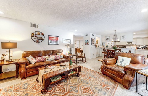 Borrego Springs Casa | 2 Mi to Galleta Meadows: Desert Golf Retreat!