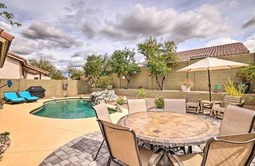 Tatum Ranch Casa | 2 Mi to Golf Home with Pool in Cave Creek!