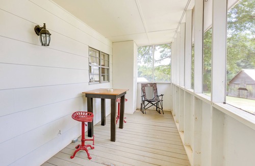 Lineville Cabaña | 2 Mi to Lake: Lineville Farmhouse w/ Fire Pit