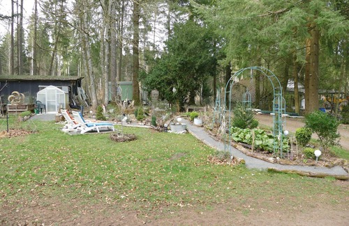 Pelm Apartamento | 2-person caravan, sanitary facilities in the main house - Mawile-Eifelschlaf, caravan