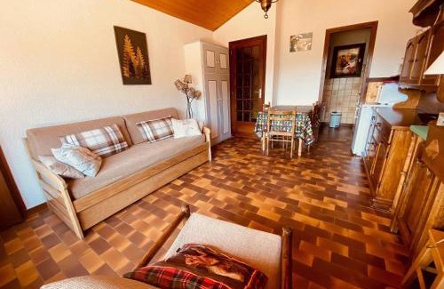 La Clusaz Apartamento | 2 pièces cabine sans prétention avec balcon et parking - FR-1-459-47