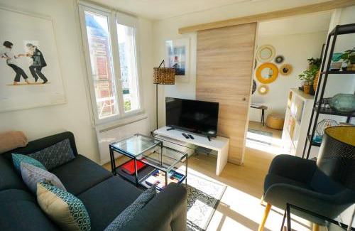 Cote Est Soquence Apartamento | 2 pièces "Les Nuits Douces" - Calme et Lumineux - Gare à 10 min - Tram à 3 min
