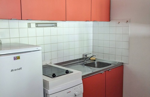 Prapoutel Apartamento | Apartamento de 2 habitaciones a pie de pistas con balcón y taquilla para esquís