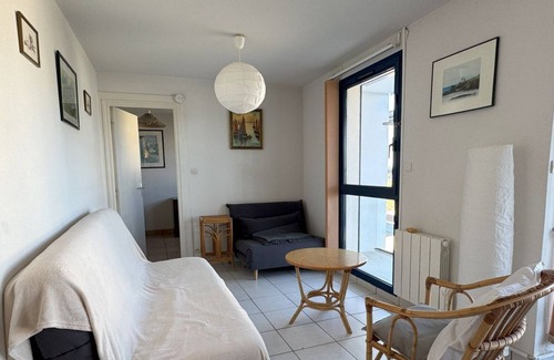 Le Pouldu Apartamento | 2-room apartment 35 m² T2 with sea view Plage des Grands Sables at your feet!
