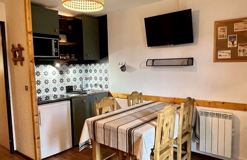 Eclose-Ouest Apartamento | Apartamento de 2 piezas para 5 pers. en L'Alpe d'Huez, cerca de tiendas y telecabina, admite mascotas